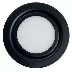 Спот светодиодный встраиваемый LN7 под отверстие 55 мм 1 м² нейтральный белый цвет света цвет черный Без бренда
