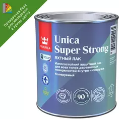 Лак универсальный Tikkurila Unica Super Strong База ЕР бесцветный высокоглянцевый 0.9 л