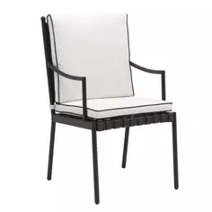 Кресло садовое Naterial Victoria 53x64x92.5 см сталь цвет черный 2 шт.