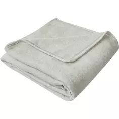 Плед Yesenia 150x200 см махровая ткань цвет серый Столица текстиля