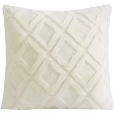 Подушка Diamond 45x45 см цвет экрю Creme 5 Без бренда