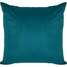 Подушка Inspire Tony 45x45 см цвет темно-бирюзовый Emerald 1