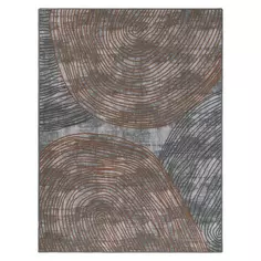 Ковер Лугано 160x200 см полипропилен 9924 цвет серо-коричневый Нева тафт