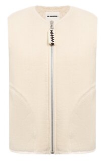 Двусторонний хлопковой жилет Jil Sander