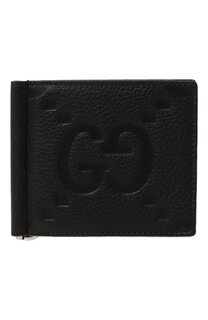 Кожаный зажим для денег Gucci