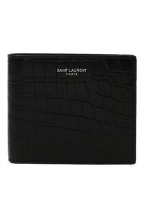 Кожаное портмоне Saint Laurent