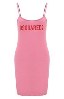 Хлопковое платье Dsquared2