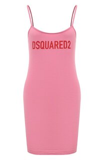 Хлопковое платье Dsquared2