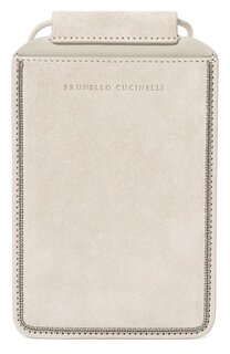 Замшевый чехол для телефона Brunello Cucinelli