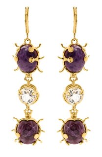 Серьги Божья Коровка MIDGARD PARIS