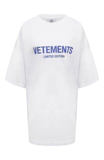 Хлопковая футболка VETEMENTS