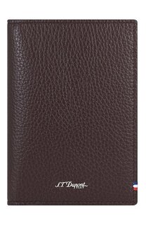 Кожаная обложка для паспорта S.T. Dupont