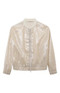 Хлопковый бомбер Brunello Cucinelli