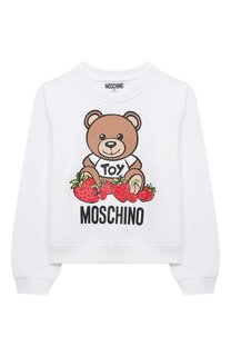 Хлопковый свитшот Moschino