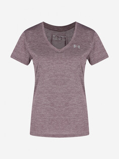Футболка женская Under Armour Tech Ssv Twist, Фиолетовый