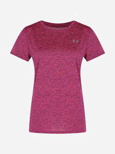 Футболка женская Under Armour Tech Ssv Twist, Фиолетовый