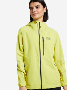 Куртка мембранная женская Mountain Hardwear Stretch Ozonic Jacket, Желтый