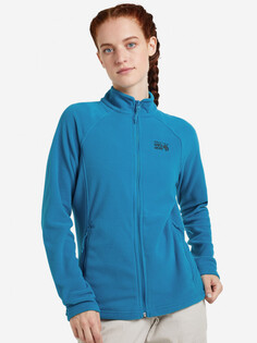 Джемпер флисовый женский Mountain Hardwear Polartec Microfleece Full Zip, Синий