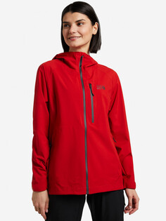 Куртка мембранная женская Mountain Hardwear Stretch Ozonic Jacket, Красный
