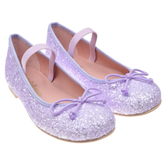 Сиреневые туфли с отделкой глиттером Pretty Ballerinas