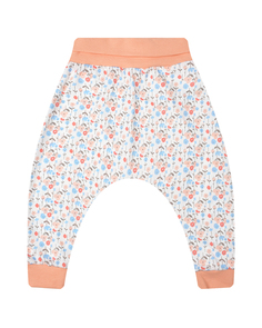Спортивные брюки с цветочным принтом Sanetta Kidswear