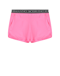 Розовые шорты с поясом на резинке Ermanno Scervino