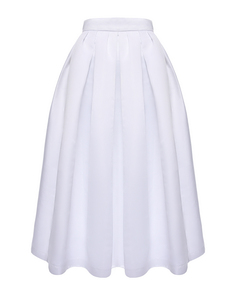 Вечерняя юбка из искусственной тафты ALINE