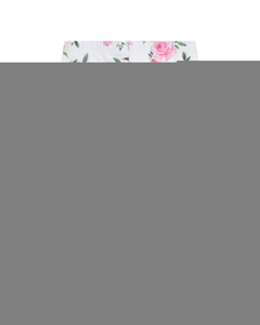 Леггинсы с принтом цветы и скворечники Monnalisa