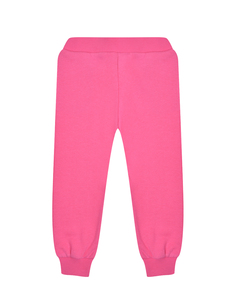 Спортивные брюки с принтом &quot;100% Pure Moschino&quot;, розовые