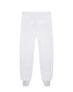 Спортивные брюки с принтом &quot;100% Pure Moschino&quot;, белые