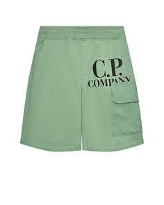 Бермуды с карманом-карго, зеленые CP Company