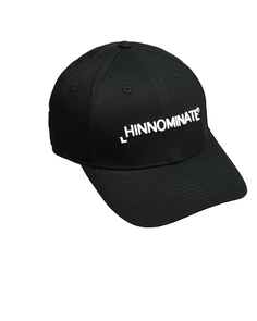 Кепка с логотипом, черная Hinnominate