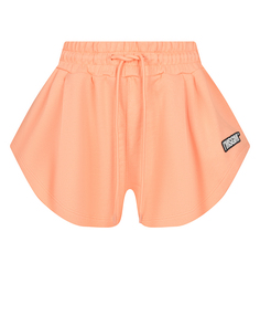 Оранжевые спортивные шорты MSGM