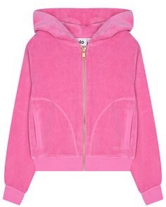 Спортивная куртка из розового велюра Molo