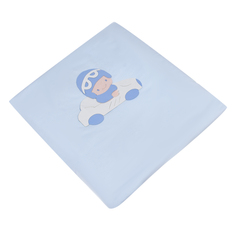Голубое одеяло с аппликацией, 70x80 см Story Loris