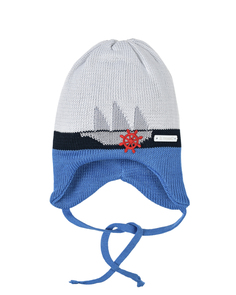 Шапка с вышивкой &quot;штурвал&quot; Il Trenino