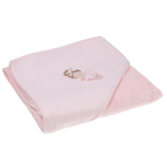 Розовое полотенце с декором &quot;балерина&quot;, 68x74 см Story Loris