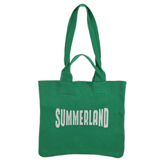 Зеленая сумка с принтом &quot;SUMMERLAND&quot; Yporque