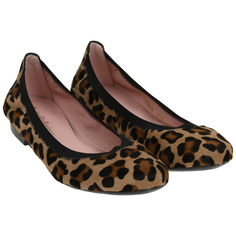 Кремовые туфли с леопардовым принтом Pretty Ballerinas