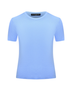 Хлопковая футболка, голубая Pietro Brunelli