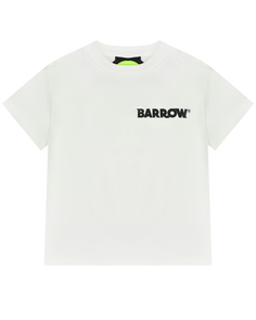 Футболка, черный лого на груди и спине Barrow
