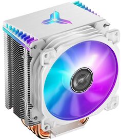 Кулер JONSBO CR-1400 Color White LGA115X/1200/1700/AM4 (92mm fan, 900-2300rpm, 15-36CFM, 20-30.5dBA, 4-pin PWM) Retail