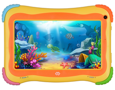 Планшет 7 Digma Optima Kids 7 TS7203RW2 разноцветный, 1Gb/16Gb, IPS 1024x600, Android 8.1, разноцветный, 2Mpix/0.3Mpix, BT/WiFi/Touch, microSD 128Gb