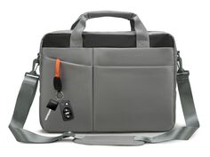 Сумка для ноутбука Lamark L245 Light Grey 15.6", полиэстер, светло-серая