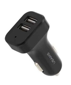 Зарядное устройство автомобильное Usams Travel Kit King Tu УТ000029195 2*USB+кабель Type-C U35, черное (NTU35TC13TZ)
