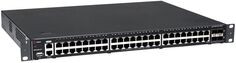Коммутатор управляемый QTECH QSW-6300-52T стекируемый, L3, 48 портов 10/100/1000 BASE-T, 4*10GbE SFP+, 4K VLAN, 64K MAC адресов, USB 2.0, консольный п