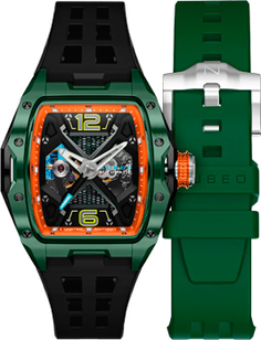 fashion наручные мужские часы Nubeo NB-6078-05. Коллекция DAVINCI AUTOMATIC