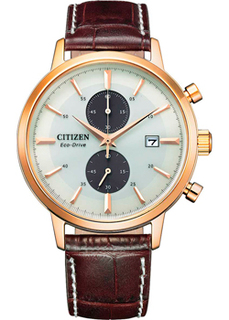 Японские наручные мужские часы Citizen CA7063-12A. Коллекция Eco-Drive
