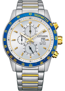 Японские наручные мужские часы Citizen AN3686-53A. Коллекция Chronograph