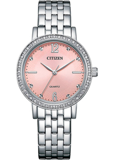 Японские наручные женские часы Citizen EL3100-55W. Коллекция Elegance